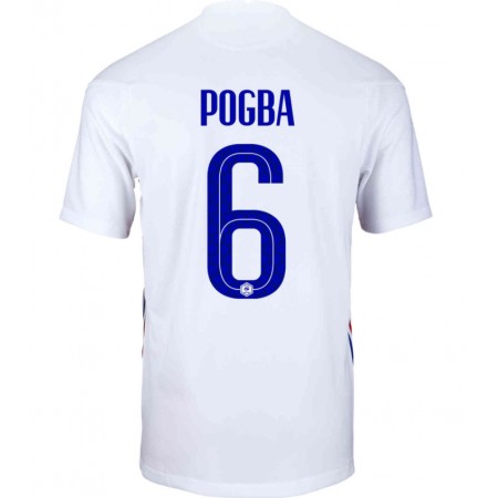 Billiga Fotbollströjor Frankrike Paul Pogba 6 Borta tröja EM 2020 Kortärmad